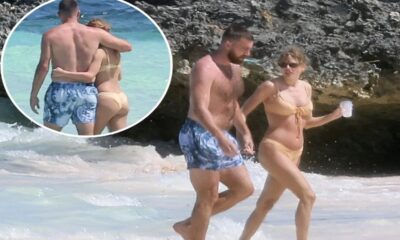 TAYLOR SWIFT AND TRAVIS KELCE’S BEACH DATE IN BIKINIS CAPTURES ALL EYES!