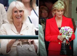 Breaking News: Queen Camilla Queen Camilla first showcased the Dior purse at Wimbledon on July 10, where she watched the tennis tournament from the front row of the Royal Box alongside her sister, Annabel Elliot. At one point, the Queen placed the bag on her lap and reached inside for something.