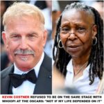 Kevin Costner Refused to be on the Same Stage with Whoopi Goldberg at the Oscars ” Not if my life depend on it”… See more