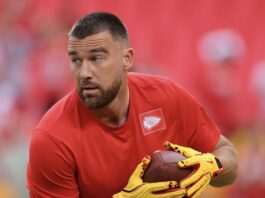 Kelce injury update during pre game. Would he be able to start?
